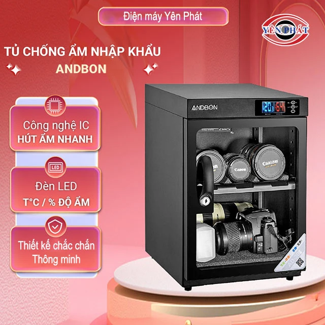 ưu điểm của tủ chống ấm Andbon