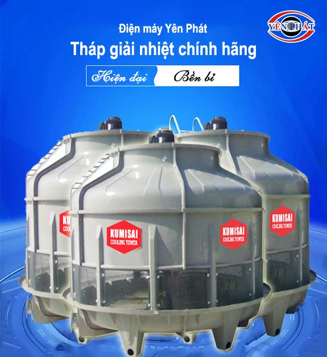 yên phát phân phối tháp giải nhiệt chính hãng