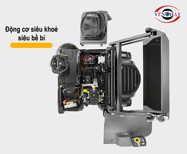 Karcher KM 125/130 R G+KSSB siêu bền bỉ