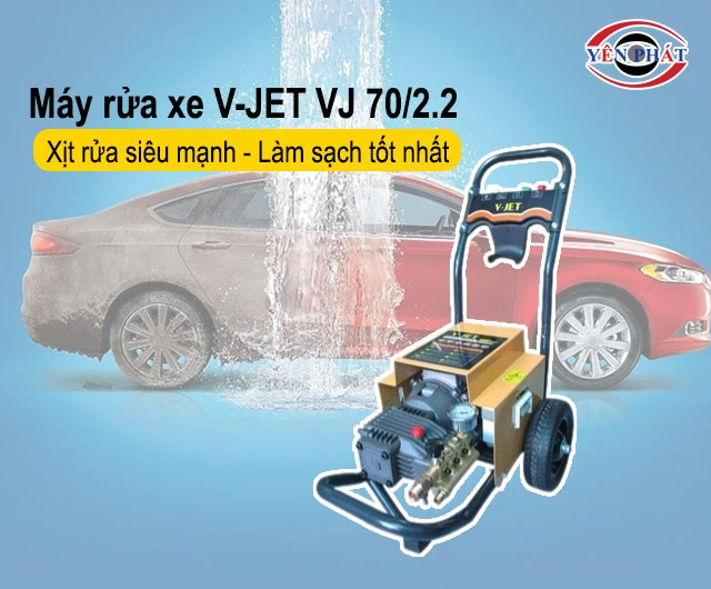 thiết kế của Máy rửa xe V-JET VJ 70/2.2