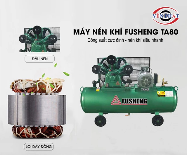 công suất của Fusheng TA80