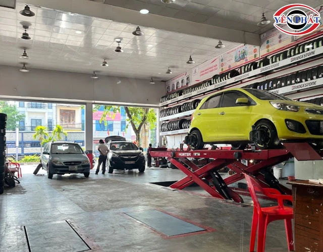 Cửa hàng rửa xe ở Kon Tum