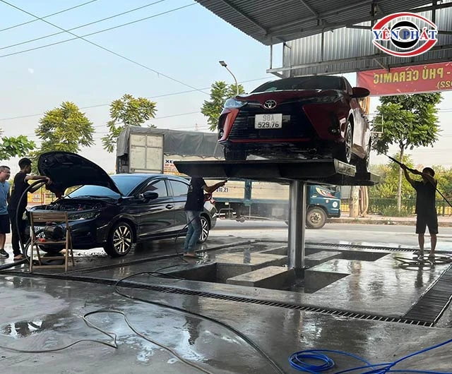 Tiệm rửa xe Minh Hương