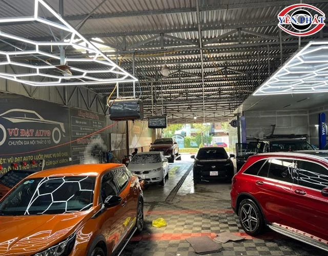 Tiệm rửa xe ở Kon Tum