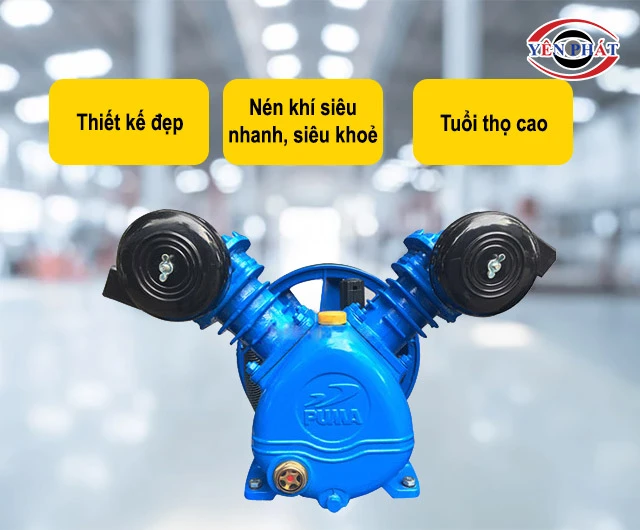 ưu điểm của Đầu nén khí Puma PX2100 (2HP)