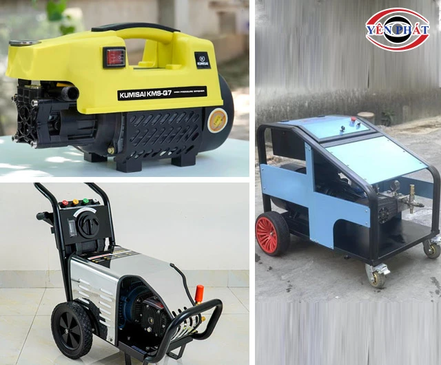 Các loại máy rửa xe Vĩnh Phúc
