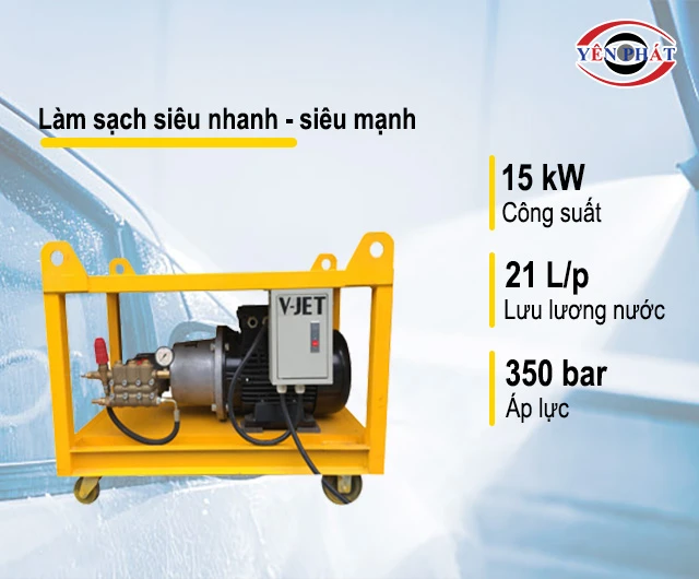 công suất của V-JET 350/21