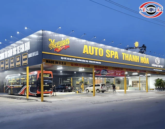 Cửa hàng rửa xe tại Thanh Hóa