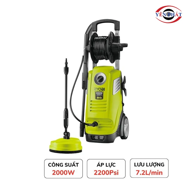 Máy bơm rửa xe Ryobi 2000W