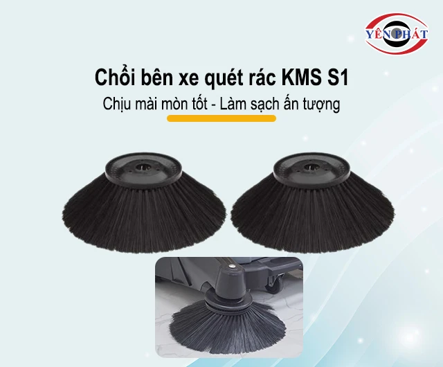 bên xe quét dọn rác KMS S1