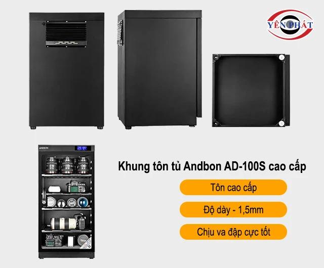 khung Tủ chống ẩm Andbon AD-100S