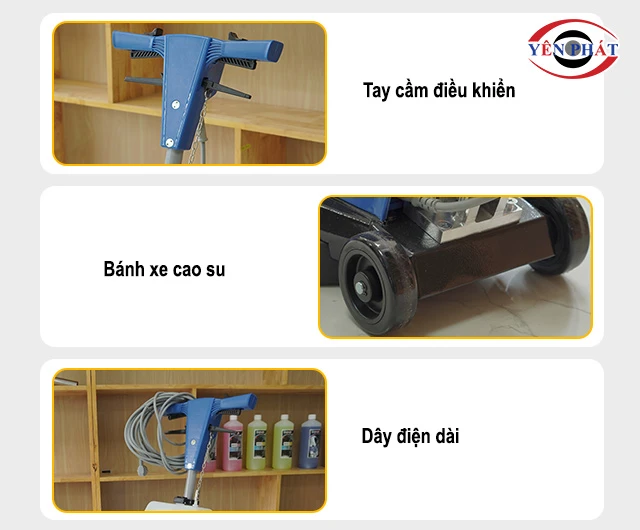 các bộ phận của Palada HC 523