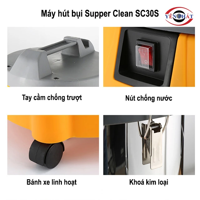các bộ phận máy hút bụi