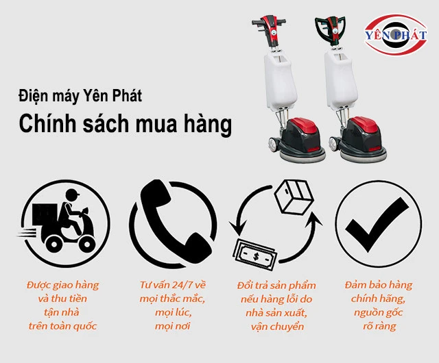 chính sách mua hàng tại yên phát