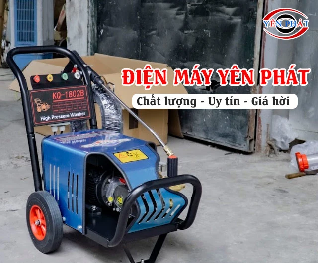 Địa chỉ mua máy rửa xe Quảng Ngãi giá tốt, chất lượng