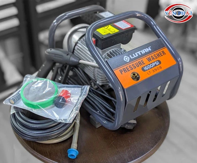 Thiết kế máy bơm rửa xe ô tô gia đình cao áp Lutian LT-390B chuyên nghiệp