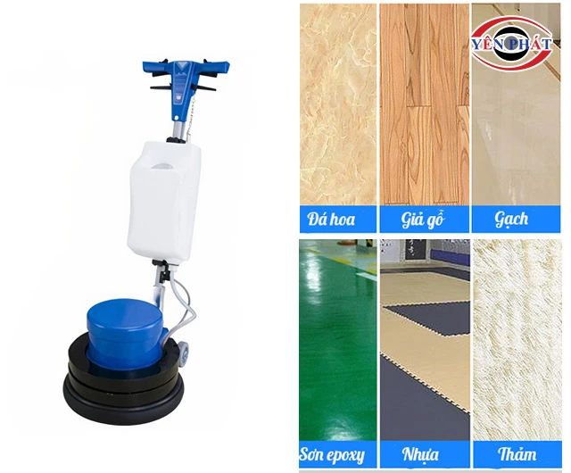 Palada HC 523 thích hợp với nhiều mặt sàn