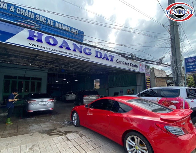 Rửa xe tại Tây Ninh