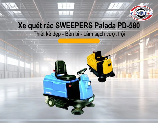 Xe quét rác SWEEPERS Palada PD-580