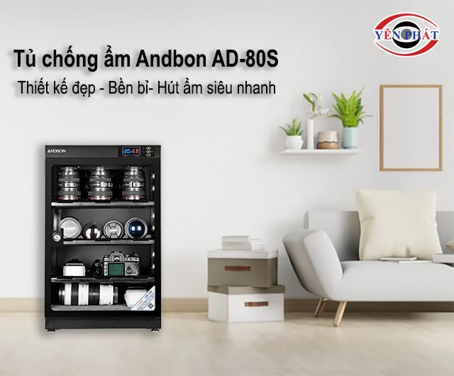 tủ chống ẩm Andbon AD-80S