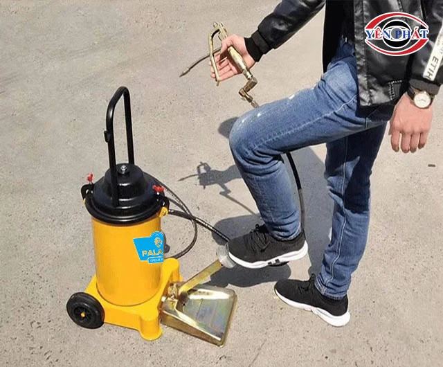 cách sử dụng Máy bơm mỡ Palada GZ-6J 