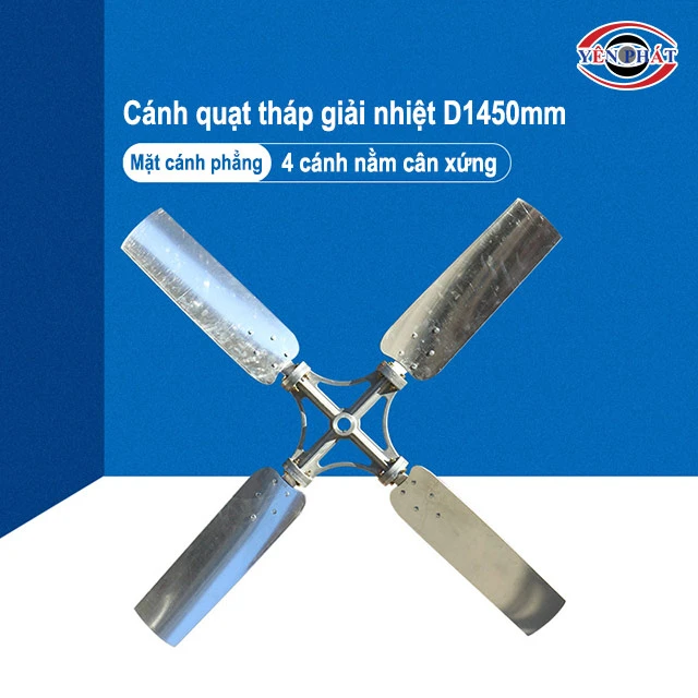 đặc điểm của Cánh quạt D1450mm