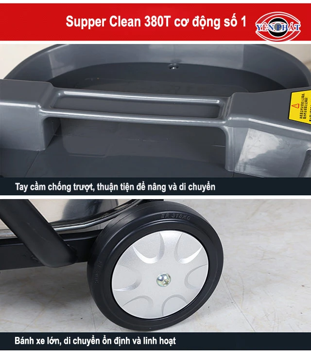 Supper Clean 380T siêu cơ động