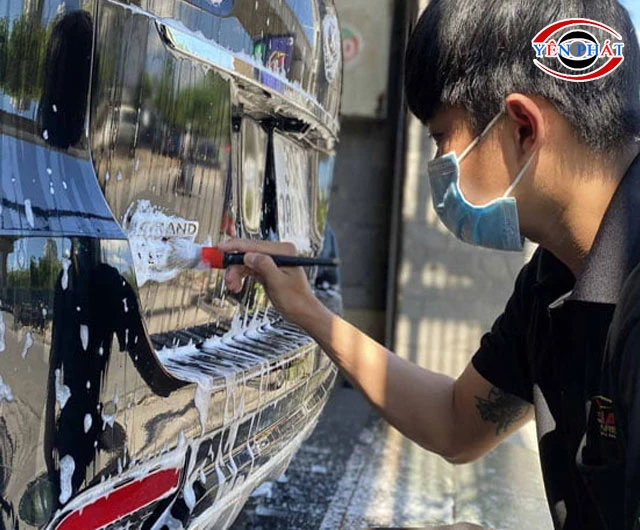 Tiệm rửa xe Gia Lai Quốc Thanh