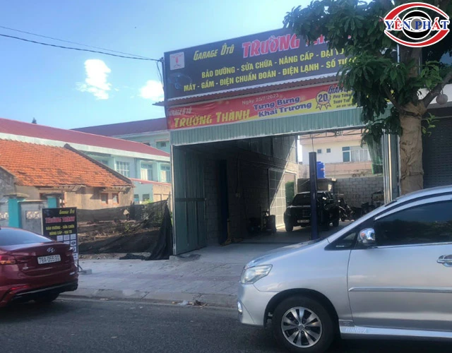Tiệm rửa xe tại Phú Yên