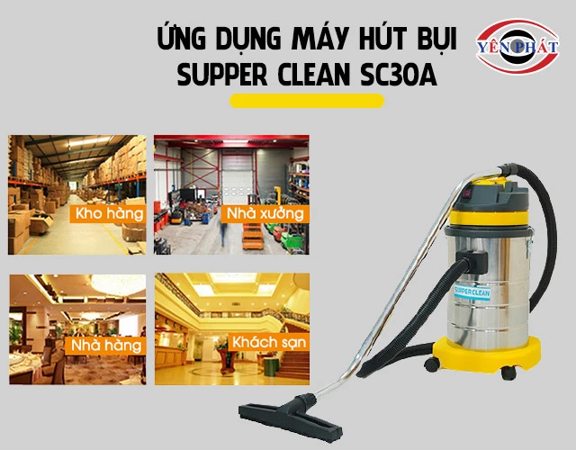 ứng dụng của Supper Clean SC30A