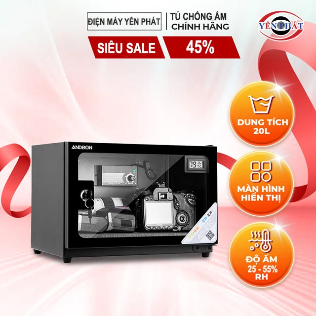 yên phát siêu sale tủ chống ẩm Andbon AB-21C