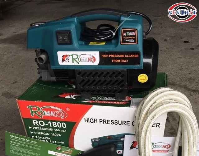 Máy phun rửa xe Romano RO-1800
