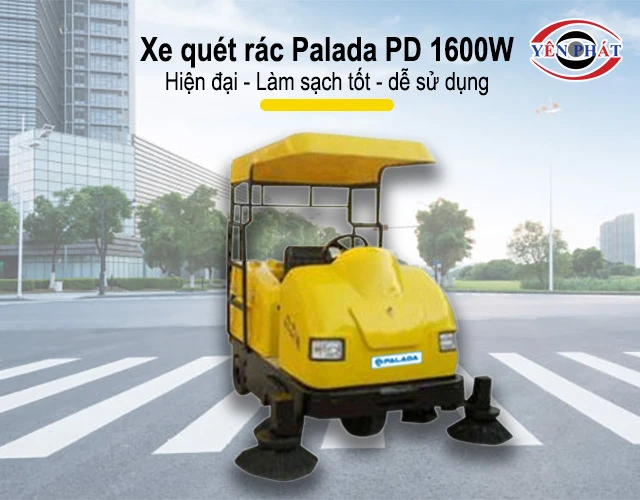 Xe quét rác Palada PD 1600W