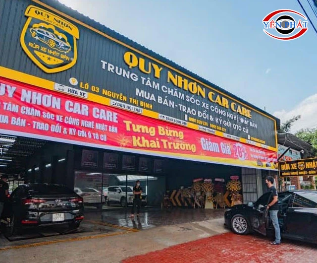 Tiệm rửa xe Quy Nhơn Car Care