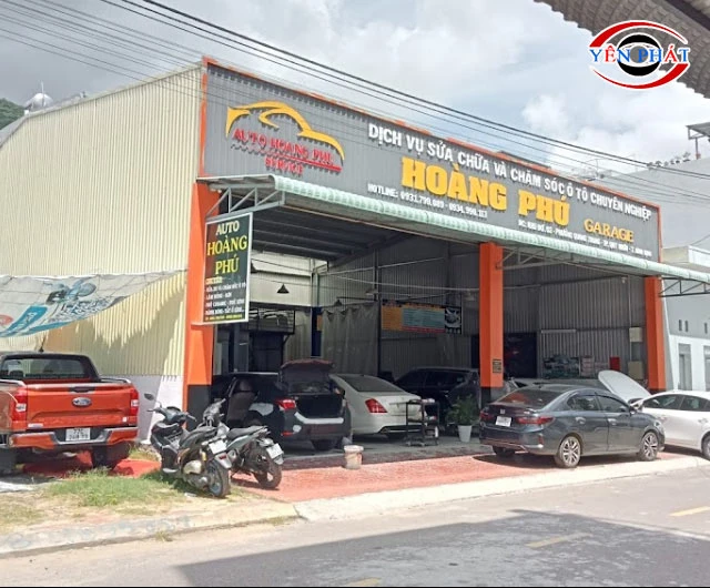 Tiệm rửa xe Quy Nhơn Hoàng Phú