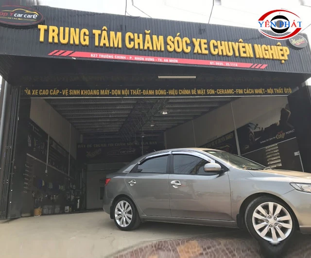Tiệm rửa xe Quy Nhơn Hợp Ý Detailing