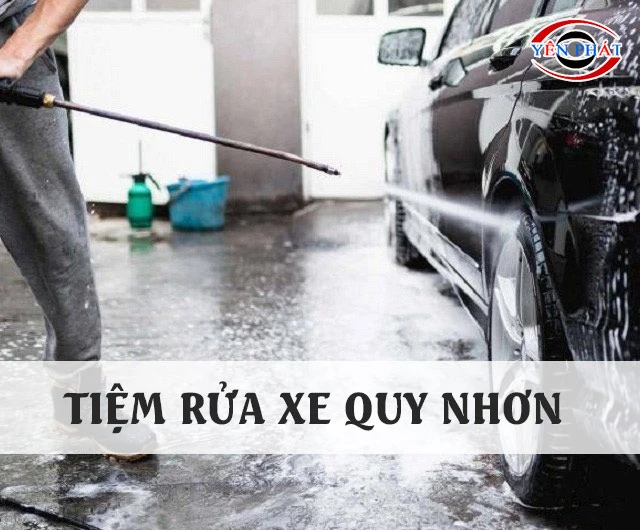 28 Tiệm rửa xe Quy Nhơn: Sạch, Giá rẻ, Chuyên Nghiệp