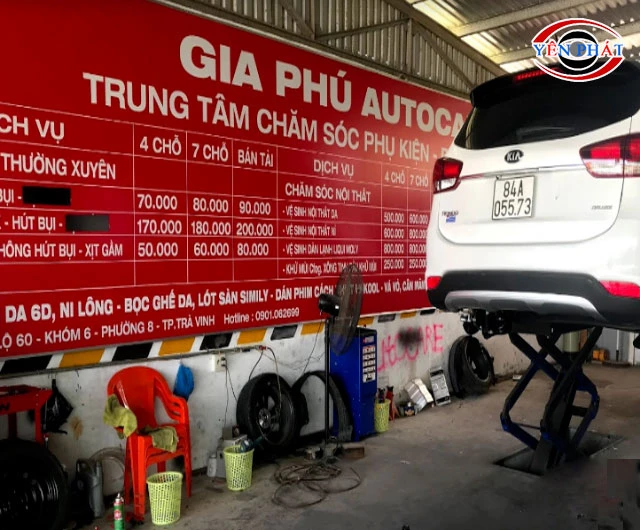 Rửa xe Trà Vinh Gia Phú Auto
