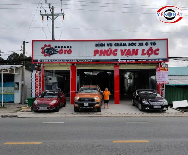 Rửa xe Trà Vinh Phúc Vạn Lộc