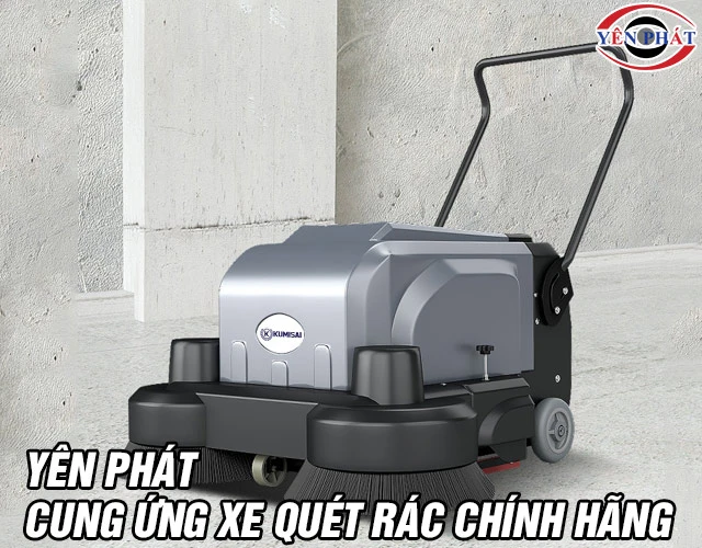 Bán xe quét rác đẩy tay Kumisai KMS-3A