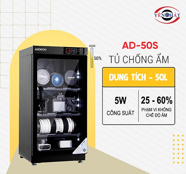 Tủ chống ẩm Andbon AD-50S