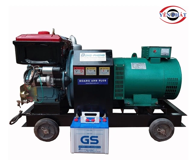 Máy phát điện 3 pha 15kW Hoàng Anh