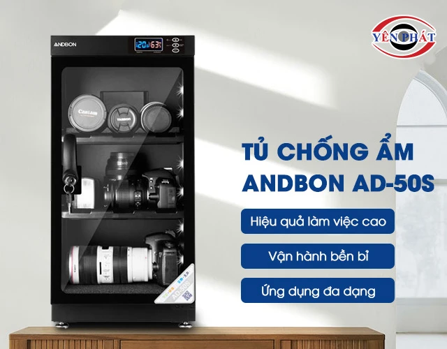 ưu điểm Tủ chống ẩm Andbon AD-50S