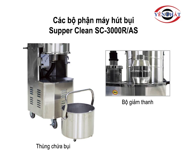các bộ phận của Supper Clean SC-3000R/AS