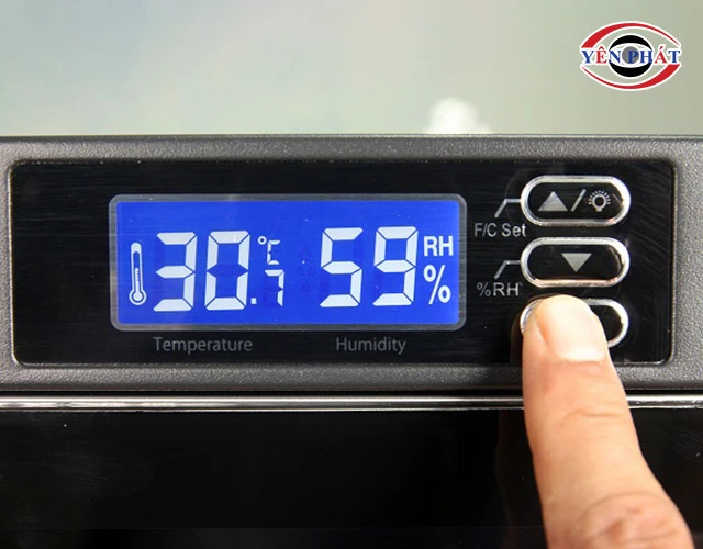 cách dùng Tủ chống ẩm Nikatei NC-600S
