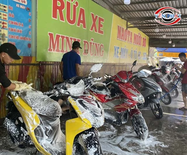 Mở tiệm rửa xe máy có tiềm năng phát triển lớn