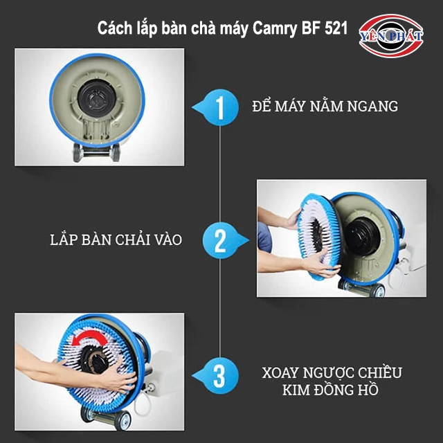 cách lắp bàn chà