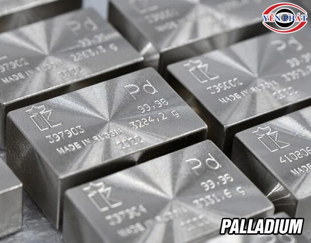 Kim loại đắt nhất thế giới Palladium