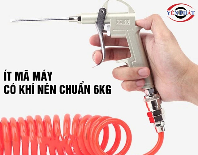 Nhược điểm máy nén khí 6kg