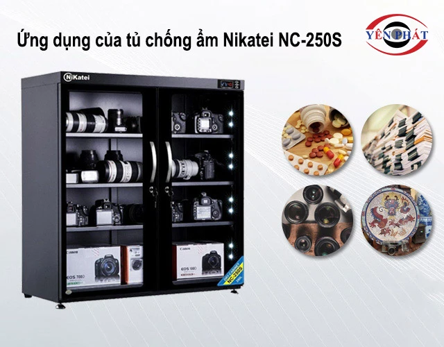 Ứng dụng của Tủ Nikatei NC-250S